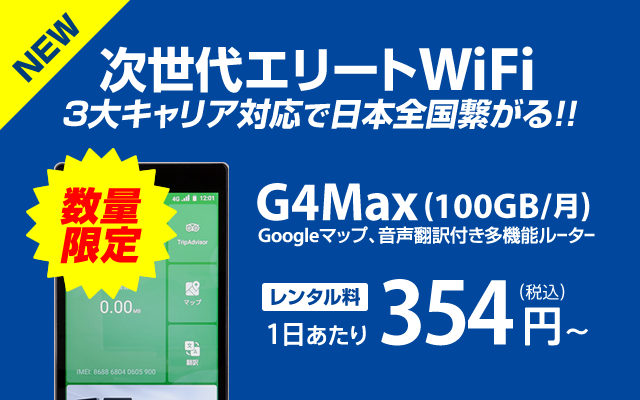 クラウドSIM G4Max(100GB/月)