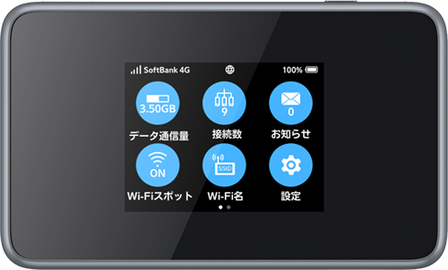 SoftBank レンタル Pocket WiFi 601HW